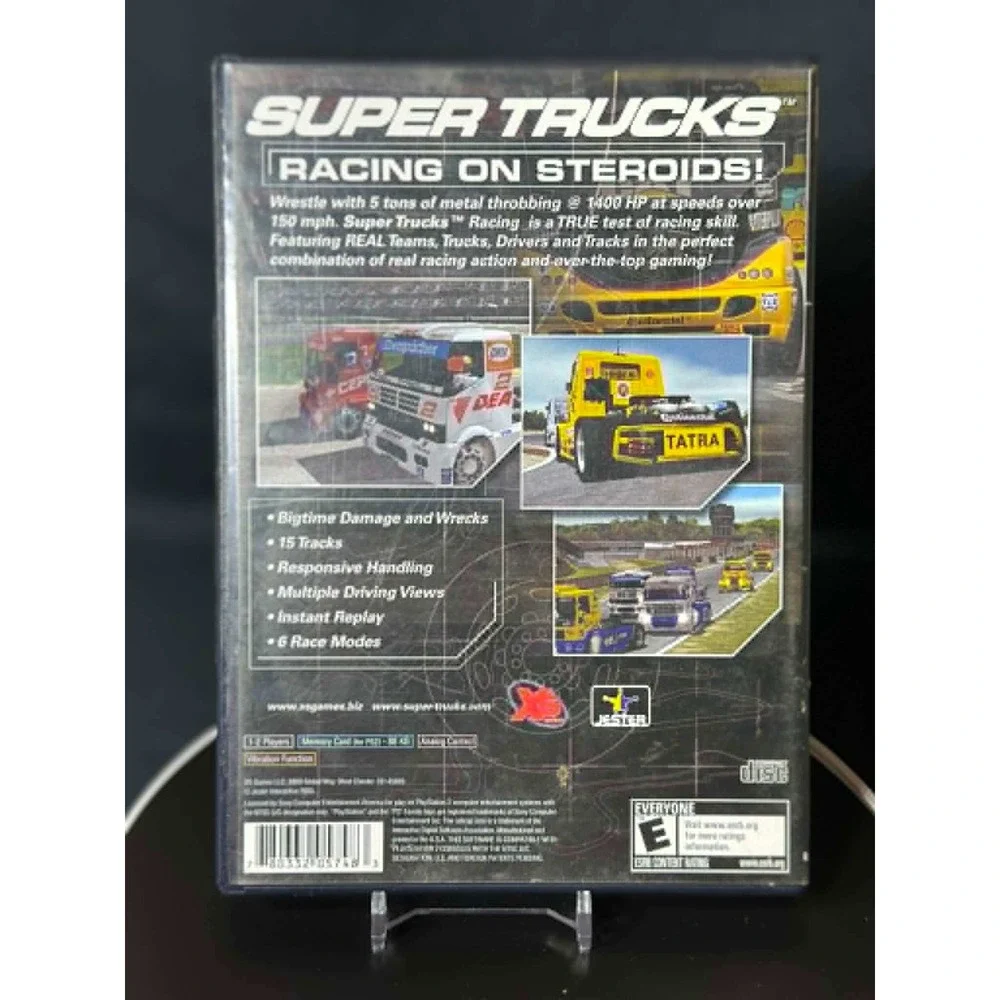 Super Trucks Racing Sony PlayStation 2 PS2 Complete With Manual CIB Racing Game